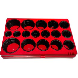 Set of metric O-rings, oil-resistant seals