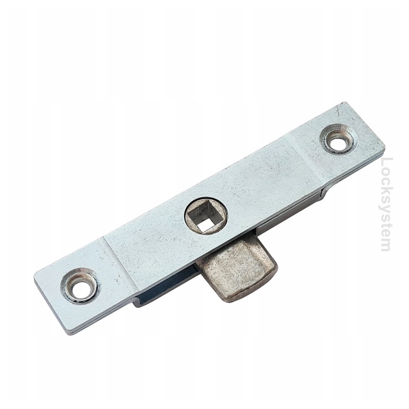 Lock with square key 106 mm, galvanized steel