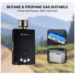 Camplux bw264bc 10l gas water heater