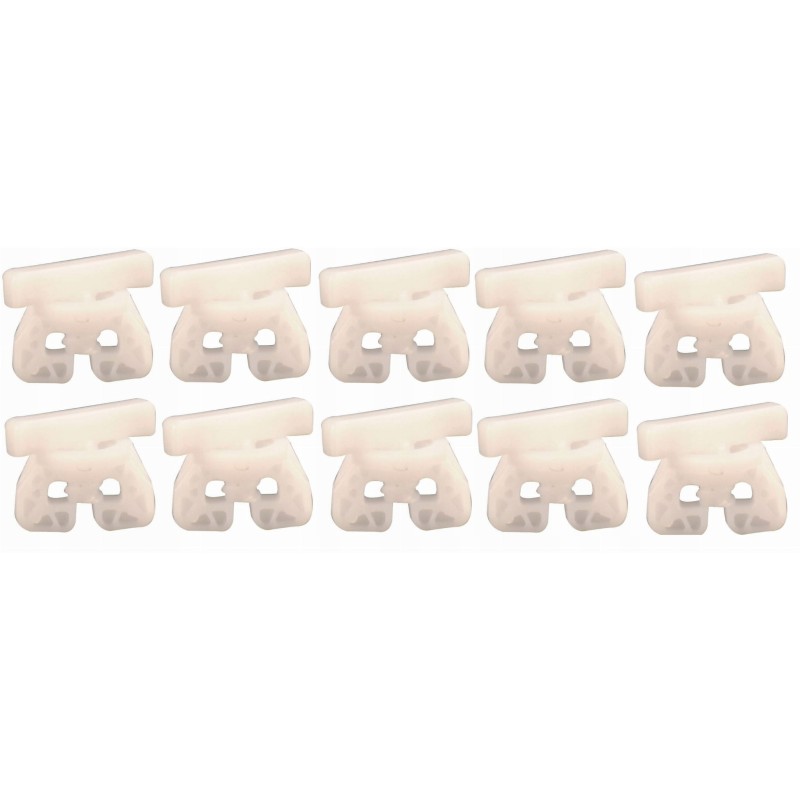 Curtain lock, curtains, teeth, stopper, 10 pcs