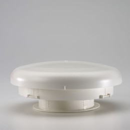 Mushroom roof vent, visor 107mm intercamp