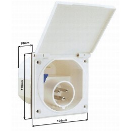 Cee 16a 230v power socket for yacht camper trailer