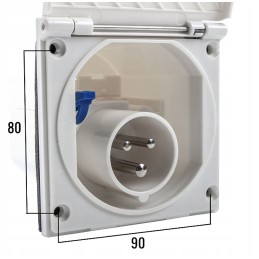 Cee 16a 230v power socket for yacht camper trailer