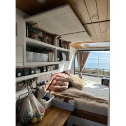 Cup organizer for a camper, trailer, yacht, bright cup grabber