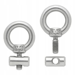 Awning stop lock 6 9mm with RVS eye