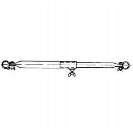 Vestibule tube with clamps, diameter 22mm, 160-260cm