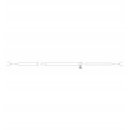 Frame tube for vestibule tent 160-260 cm