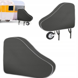 Trailer towbar cover, adjustable double shoulder straps