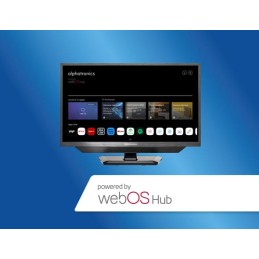 Alphatronics 27 sla 27 dsbw tv for camper