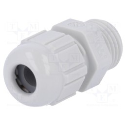 1 pcs x LAPP - 53018100 - Cable gland, PG7, IP68, polyamide, light grey