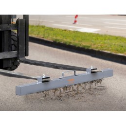 Forklift magnetic broom brush 183 cm