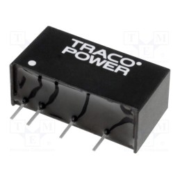 1 pcs x TRACO POWER - TMH0512S - Converter: DC/DC, 2W, Uin: 4.5÷5.5V, Uout: 12VDC, Iout: 165mA, SIP7