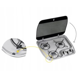 Dometic cooker cover caps, 8 pcs