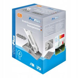 Caravan support leg foot, 4 pieces