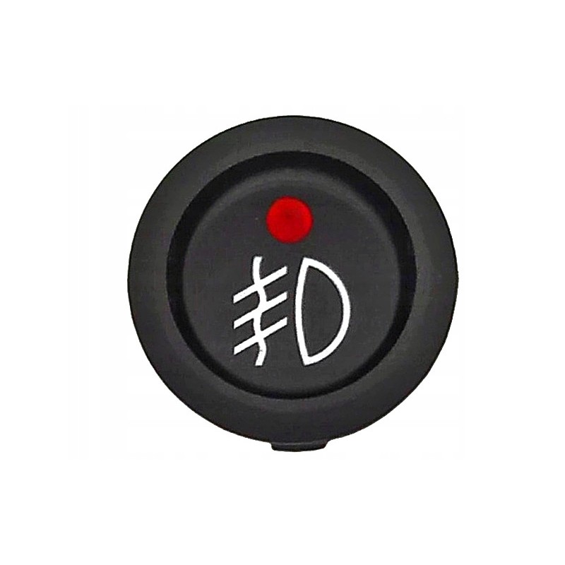 Fog light switch 12v 20mm 20a sci