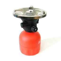 Gas stove for 190g cartridges, camper trailer