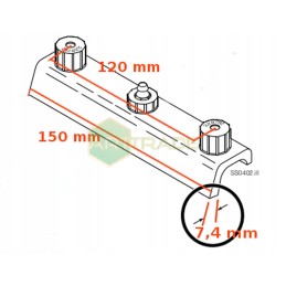 Cascade upper slide for side shift 55f 228782