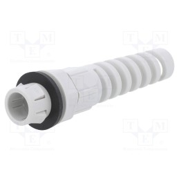 1 pcs x LAPP - 53112888 - Cable gland, IP68, polyamide, light grey, push-in