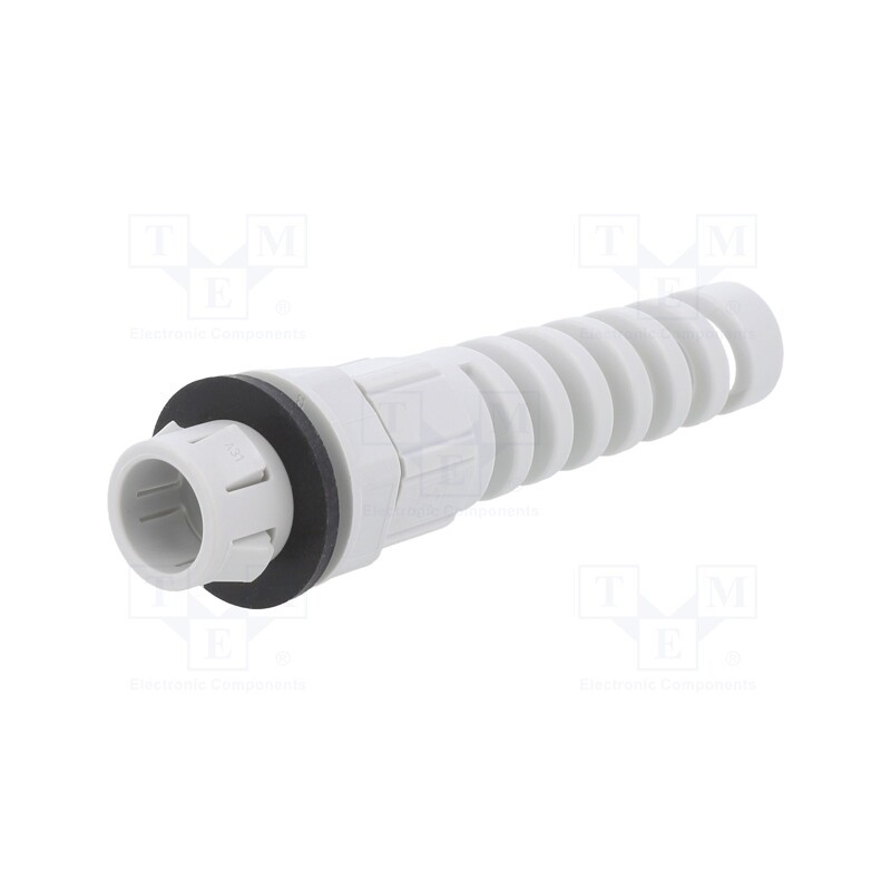 1 pcs x LAPP - 53112888 - Cable gland, IP68, polyamide, light grey, push-in