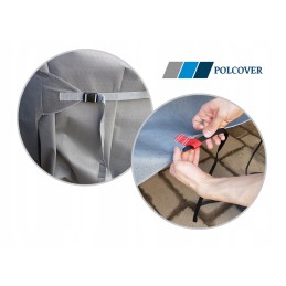 Cover for a camping trailer up to 650 cm