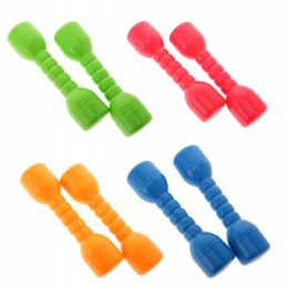 1 pair of plastic dumbbells from sound home red