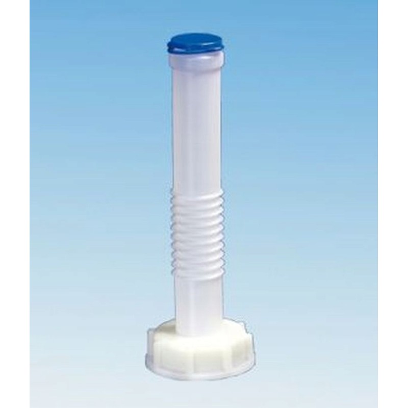 Cap with a hose for the din 51 comet water tank