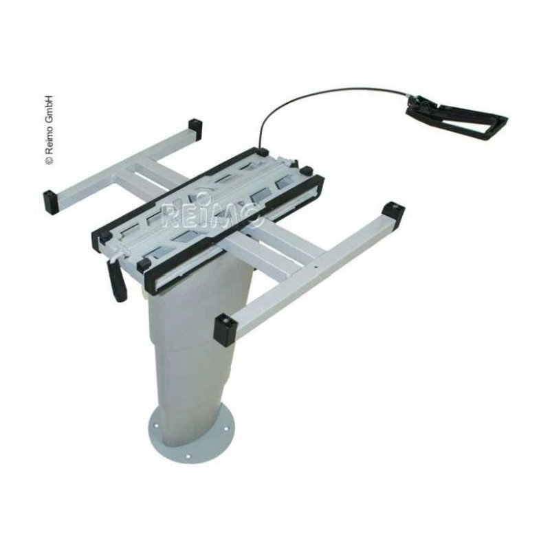 Pneumatic table leg for a fawo camper