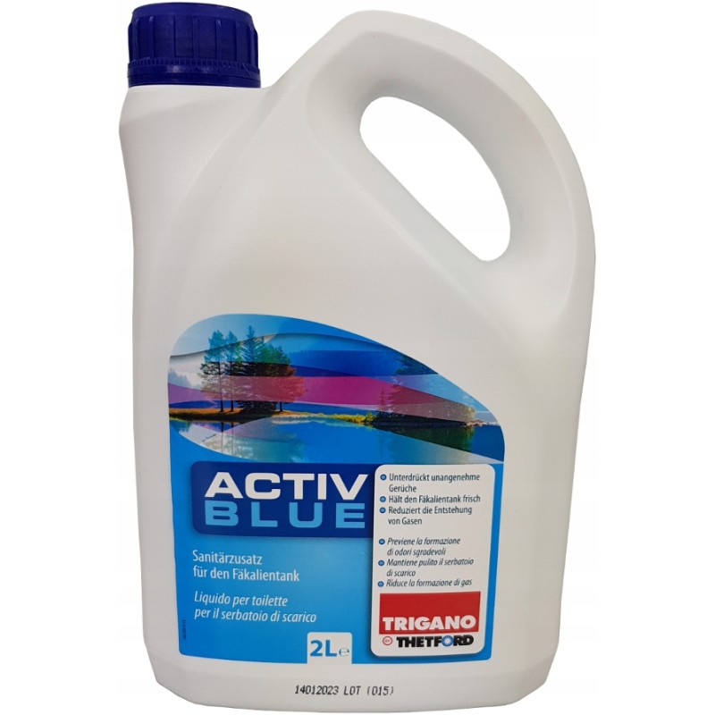 Thetford Activ Blue chemical toilet fluid 2l