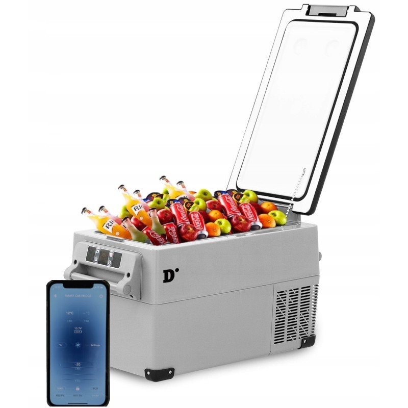 Large compressor travel refrigerator