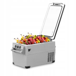 Large compressor travel refrigerator