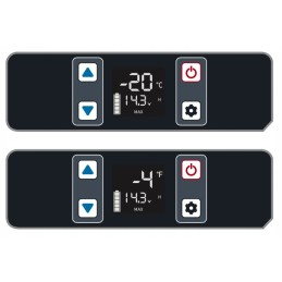 Large compressor travel refrigerator