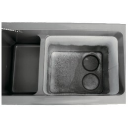 Large compressor travel refrigerator