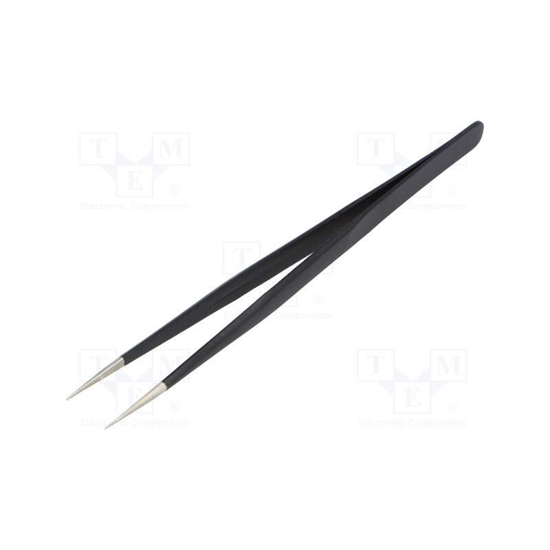1 pcs x NEWBRAND - NB-ESD14 - Tweezers, Tipwidth: 0.2mm, Blade tip shape: sharp, ESD, 18g