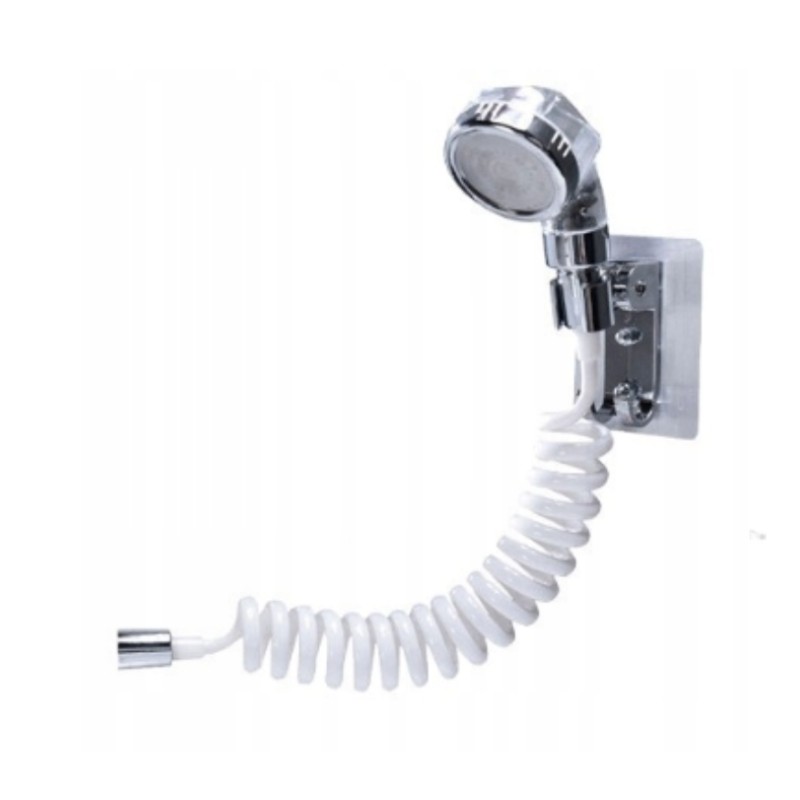 Shower head for a camper, caravan, camping hose