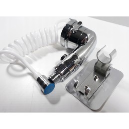 Shower head for a camper, caravan, camping hose