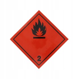 ADR sticker no. 2 1 cargoparts cargo t078