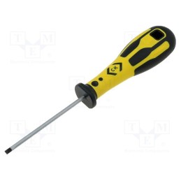 1 pcs x C.K - T49125-030 - Screwdriver, slot, SL 3, Blade length: 75mm, Overall len: 160mm
