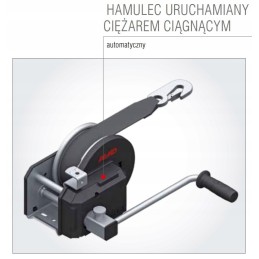 Manual winch winch winch tow truck trailer al ko optima 901a