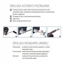 Manual winch winch winch tow truck trailer al ko optima 901a