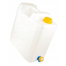 Drinking water container with valve and tap 15l n2i38