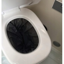 Tourist toilet without water, bag clesana c1