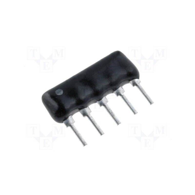 10 pcs x ROYAL OHM - RNLA05G0103B0E - Resistor network: X, THT, 10kΩ, ±2%, 0.125W, No.of resistors: 4