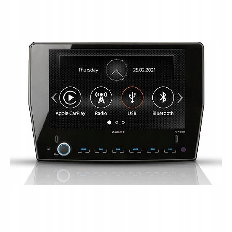 Radio with navigation xzent x f285 9 ford camper