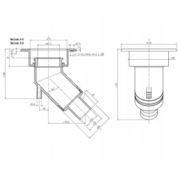 Diesel fuel filler neck filler, long 40mm