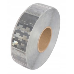 Reflective contour tape segment Avery USA squares silver