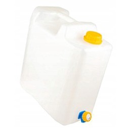 Drinking water container with valve and tap 15l c1j56