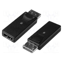1 pcs x DIGITUS - AK-340602-000-S - Adapter, DisplayPort 1.1a, DisplayPort plug,HDMI socket, black