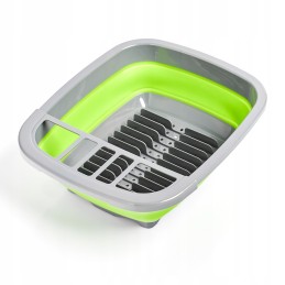 Dish dryer with silicone drainer 26625