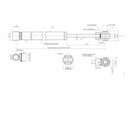 Shock absorber for overrun device al ko 3000 kg