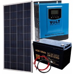 Solar kit 2000w solar panel 230v converter